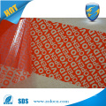 printed security packing tape for carton packing